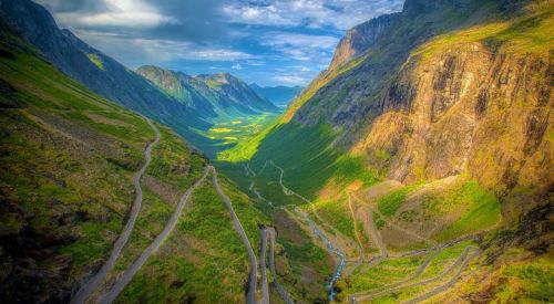 NORWEGIA  KRAINA  FIORDÓW